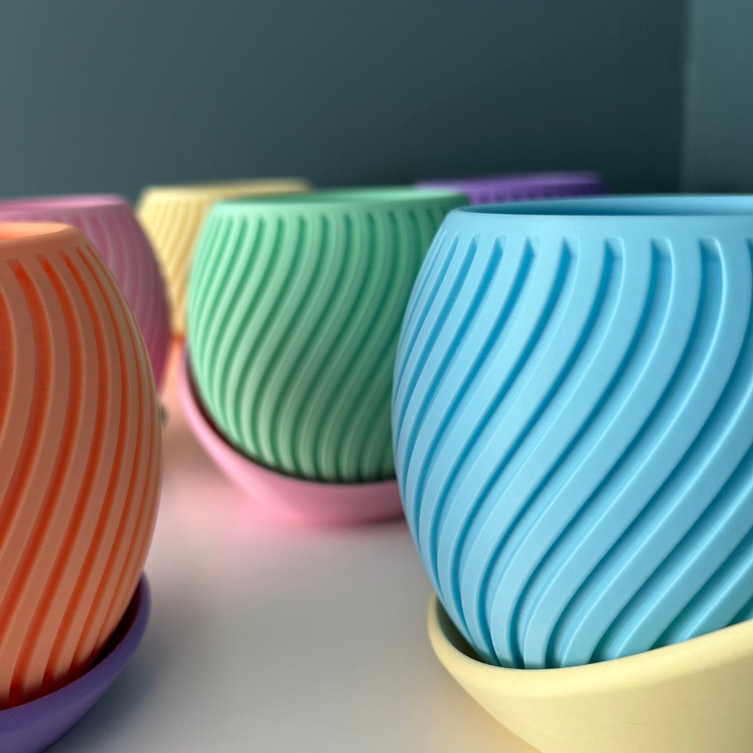 Makin' Waves – Sorbet Succulent Collection Planter Pot