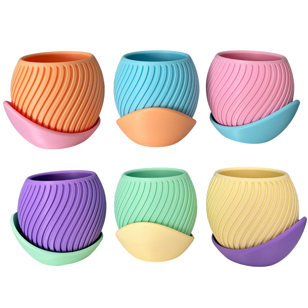 Makin' Waves – Sorbet Succulent Collection Planter Pot