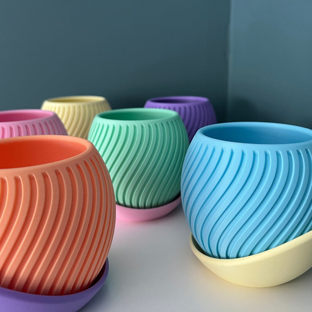 Makin' Waves – Sorbet Succulent Collection Planter Pot