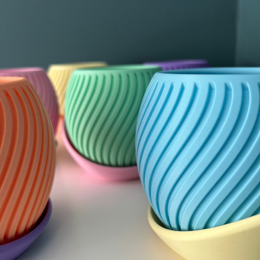 Makin' Waves – Sorbet Succulent Collection Planter Pot