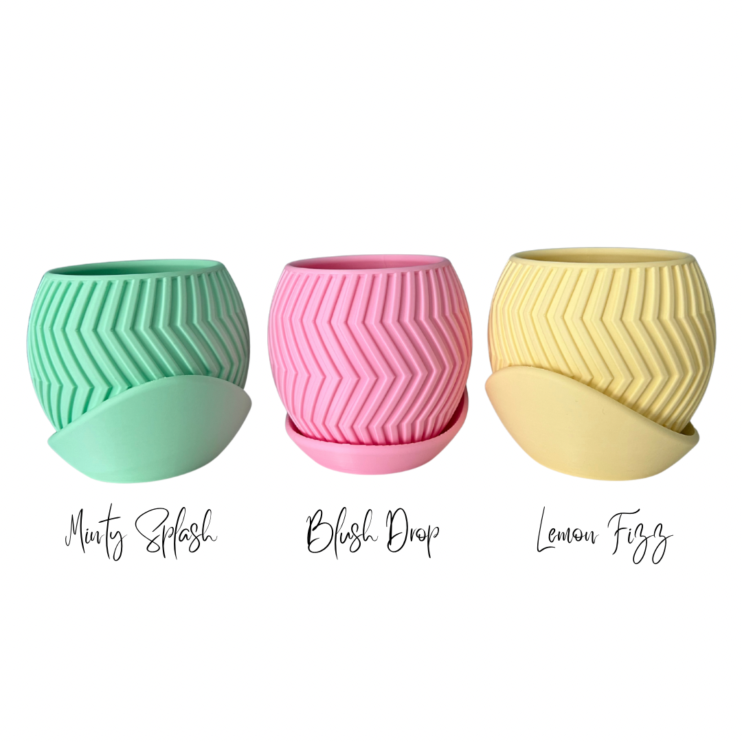 Zig Happens – Sorbet Succulent Collection Planter Pot